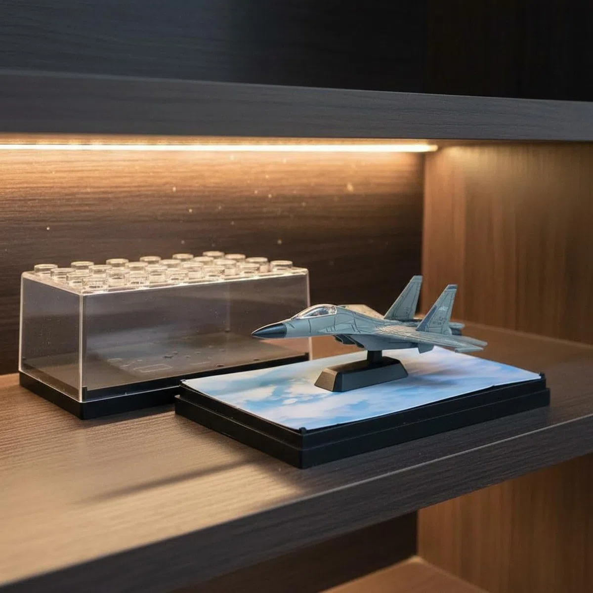 Modelo de Avión de Militar Aleación Impresión Detallada Réplica Aeronave Militar Metal Piezas Móviles para Coleccionistas, Gris