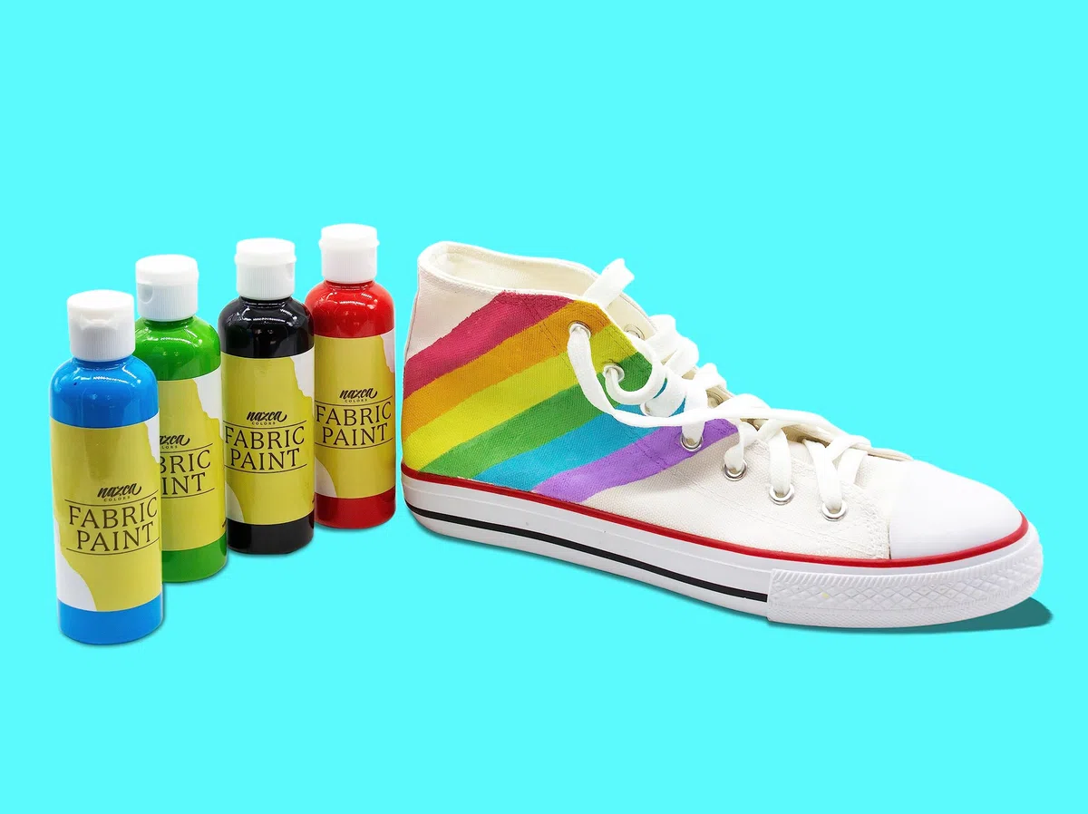 Pintura para Tela y Ropa Calidad Profesional Nazca - 6 Colores x 100ml - Set de Pintura Acrílica Textil Permanente con Gran Capacidad de Cobertura Ideal para toda clase de Tejidos, Camisetas, Bolsas