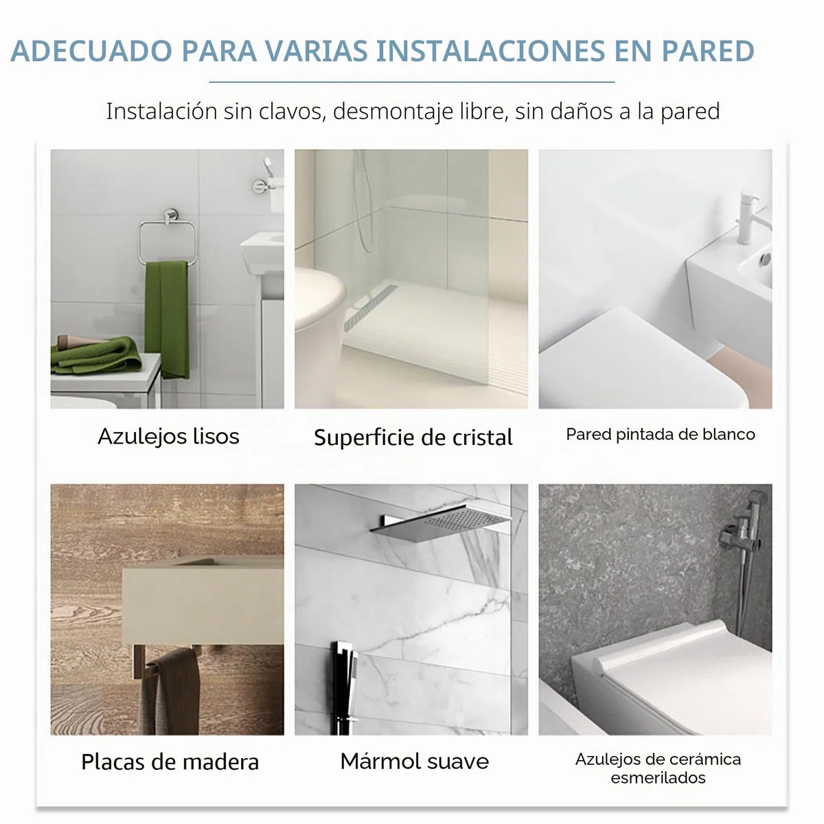 Estantes Ajustables para Armario, Estantes Expandibles, Estante de Armario, Separador de Telescópicos Sin Clavos para Cocina, Baño
