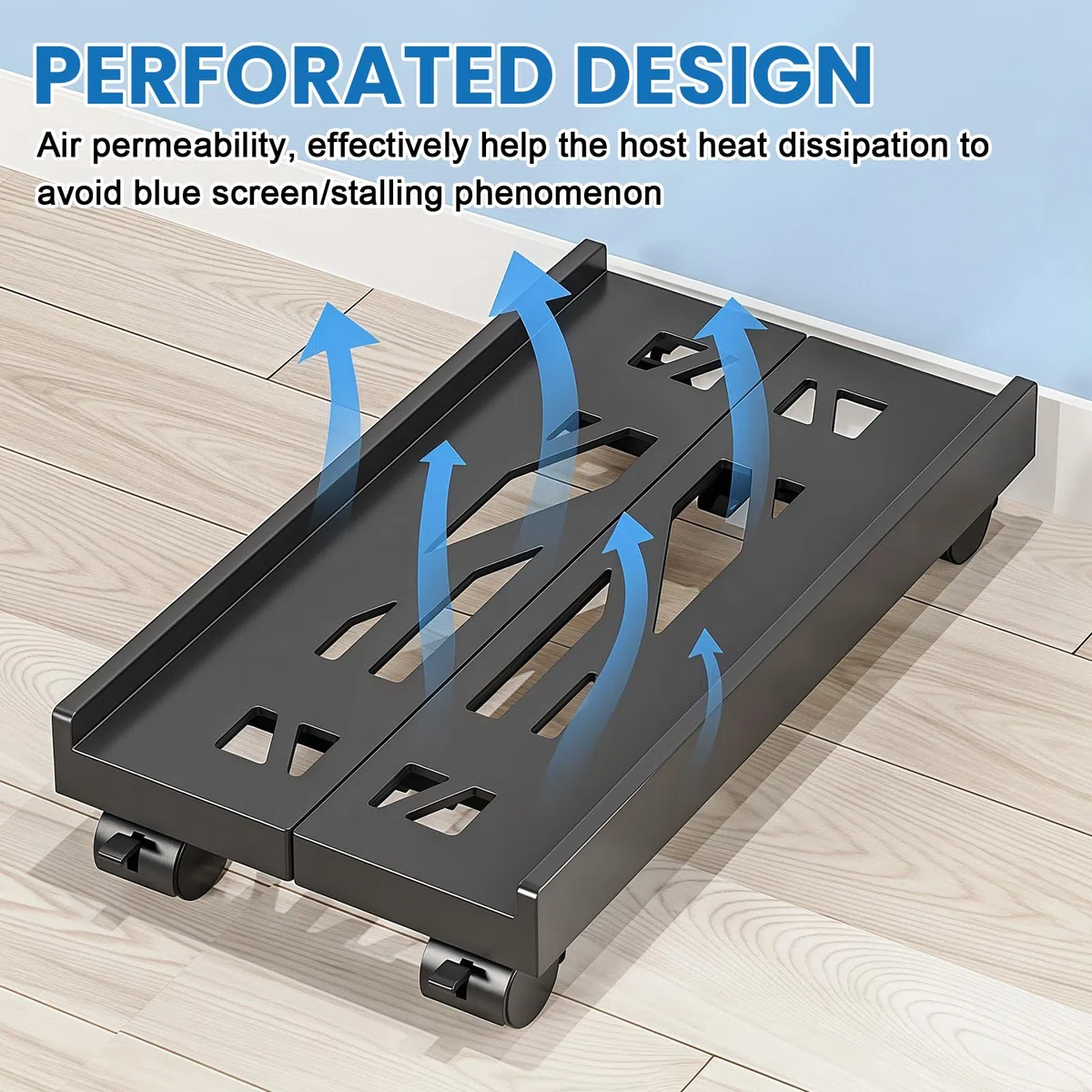 Soporte para ordenador de oficina, torre de PC con escritorio, carrito de soporte para PC, universal