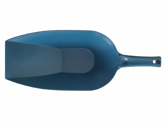 Pala para harina, pala para especias, plana, detectable (250 g, azul)