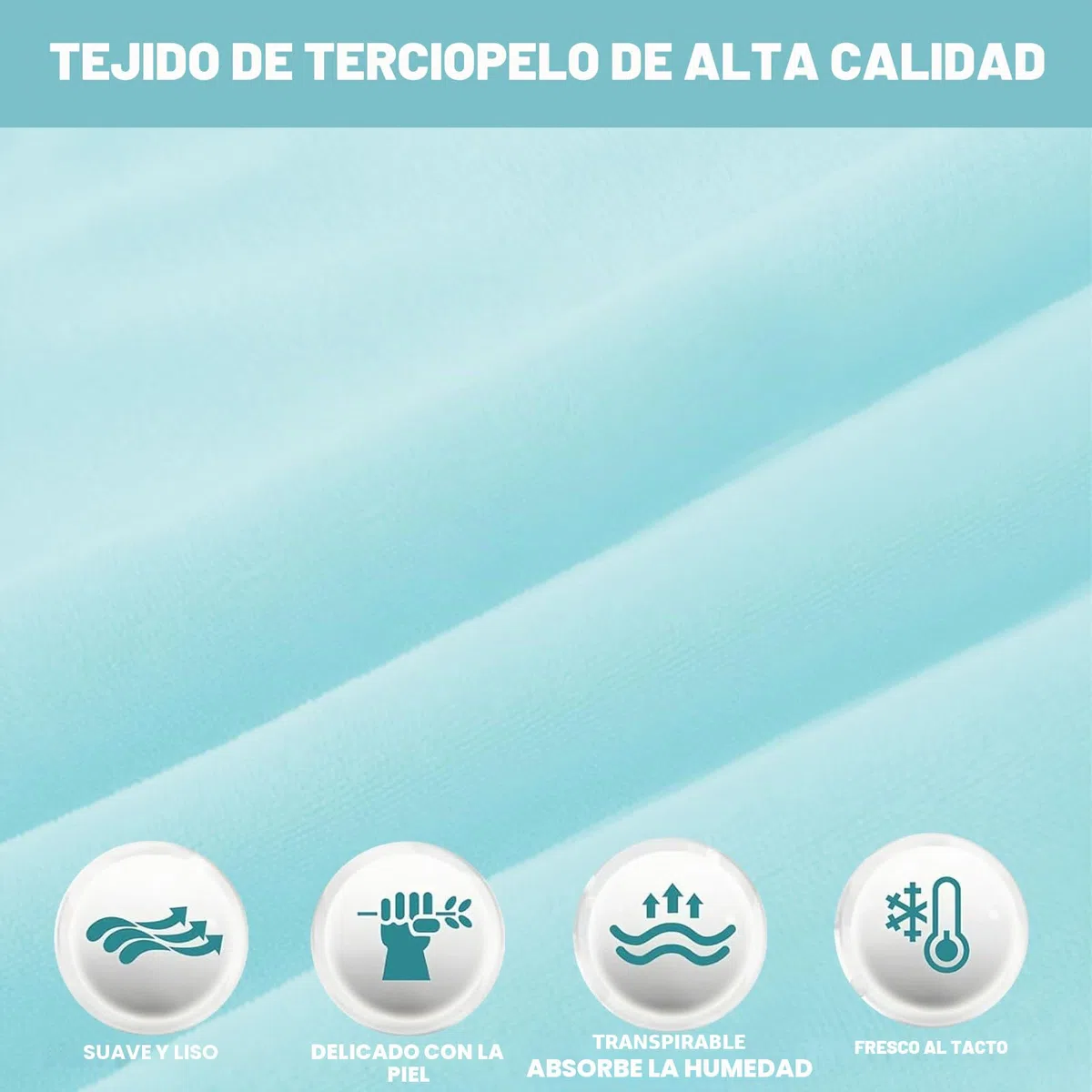 Funda para cojín de embarazo en forma de U: funda de almohada de algodón desmontable, funda de repuesto para cojín corporal para adultos, lavable a máquina, 140 x 80 cm (Azul claro + Gris)