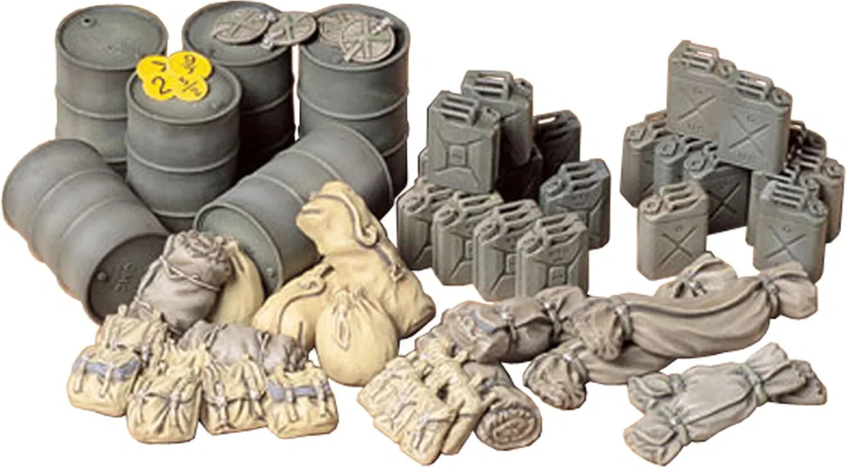 Tamiya 35229 - Maqueta Para Montar, Set de Accesorios Para Vehículos Aliados Escala 1/35