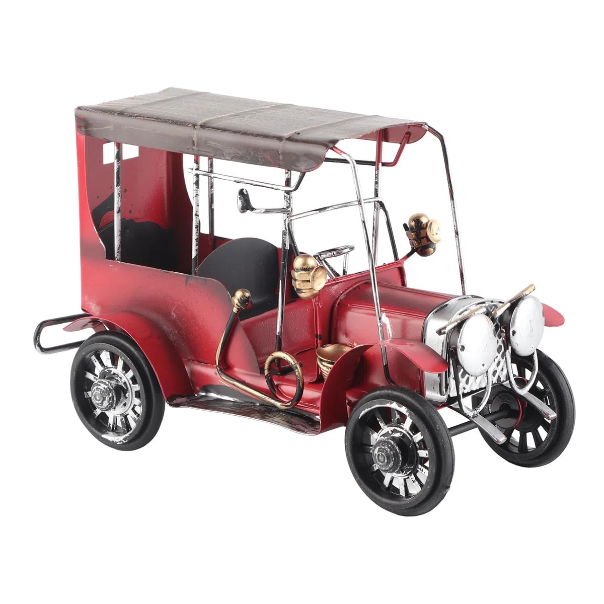 Modelo de Coche Antiguo de Metal, Colecciones Hechas a Mano, vehículo Coleccionable, Modelo de Coche Antiguo, Adorno para decoración de Escritorio del hogar