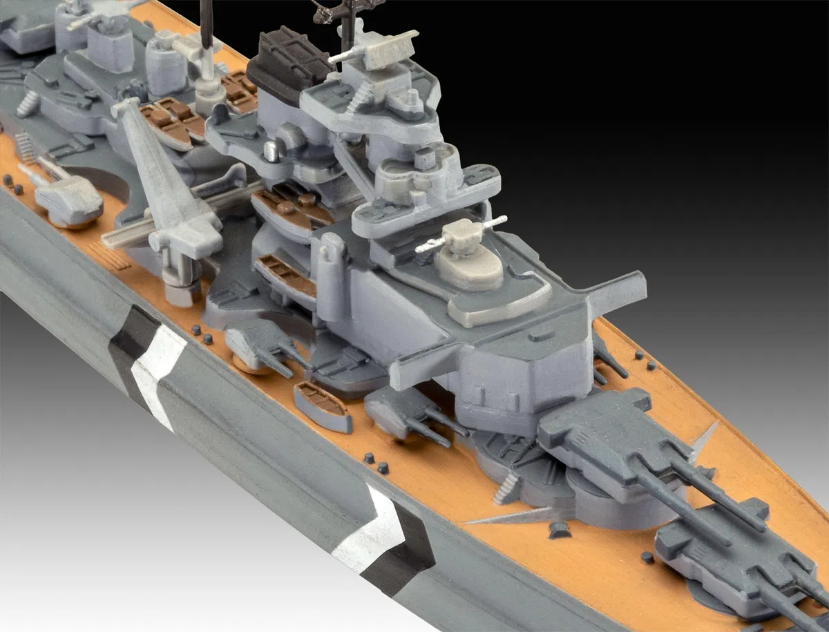 Revell - Maqueta First Diorama Set - Bismarck Battle