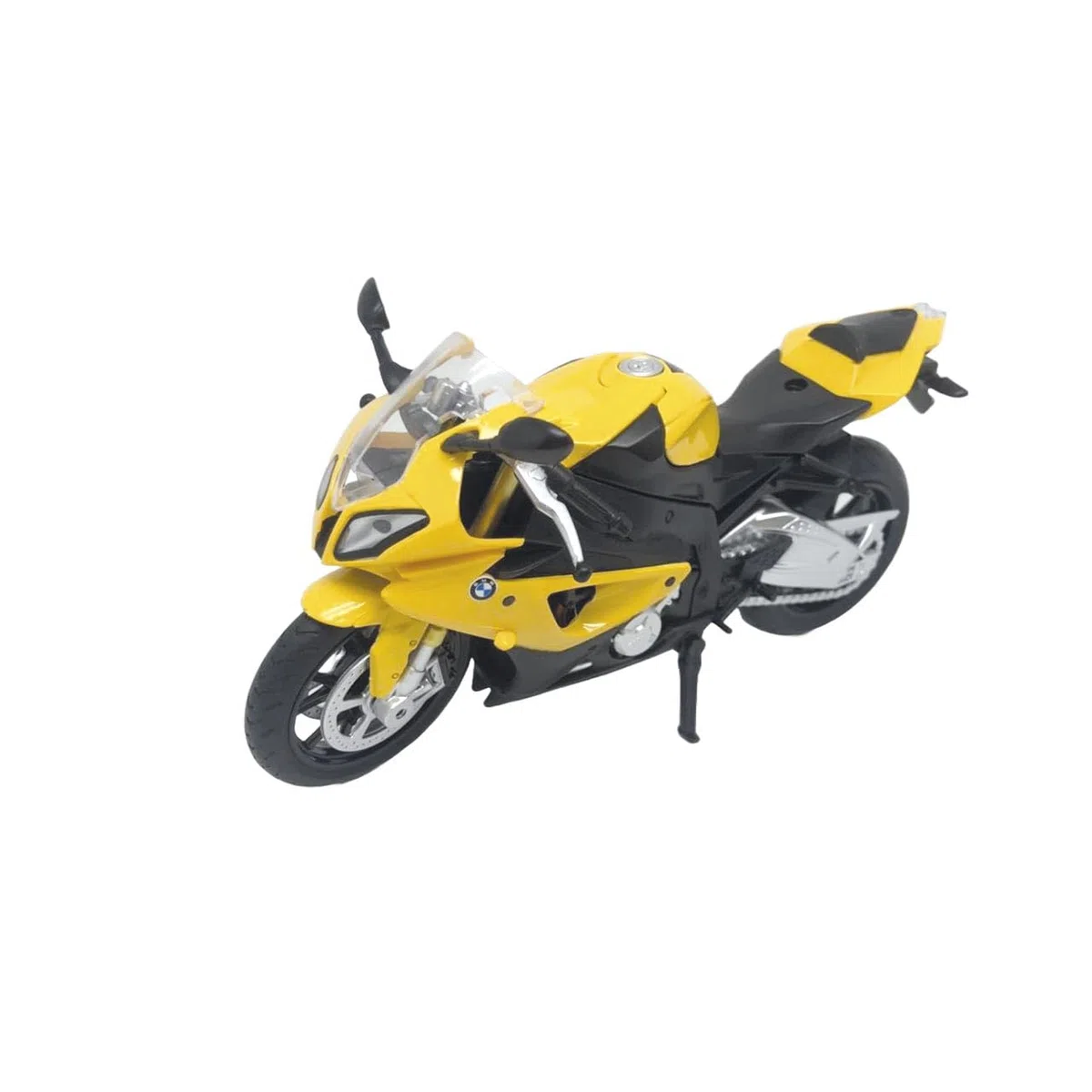 Tachan - Motocicleta de colección - BMW Motorcycle - Escala 1:12 - De Color Amarillo - (CPA Toy Group 773T00800)