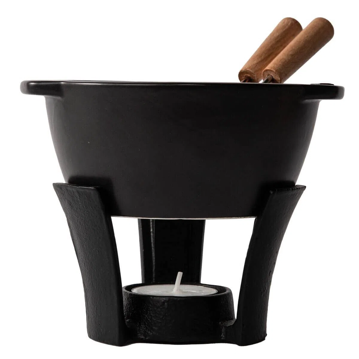 Boska - Set de Fondue Party Mini/para Fondue de queso y salsa, 300 ml/Caquelon de Fondue lavable en lavavajillas