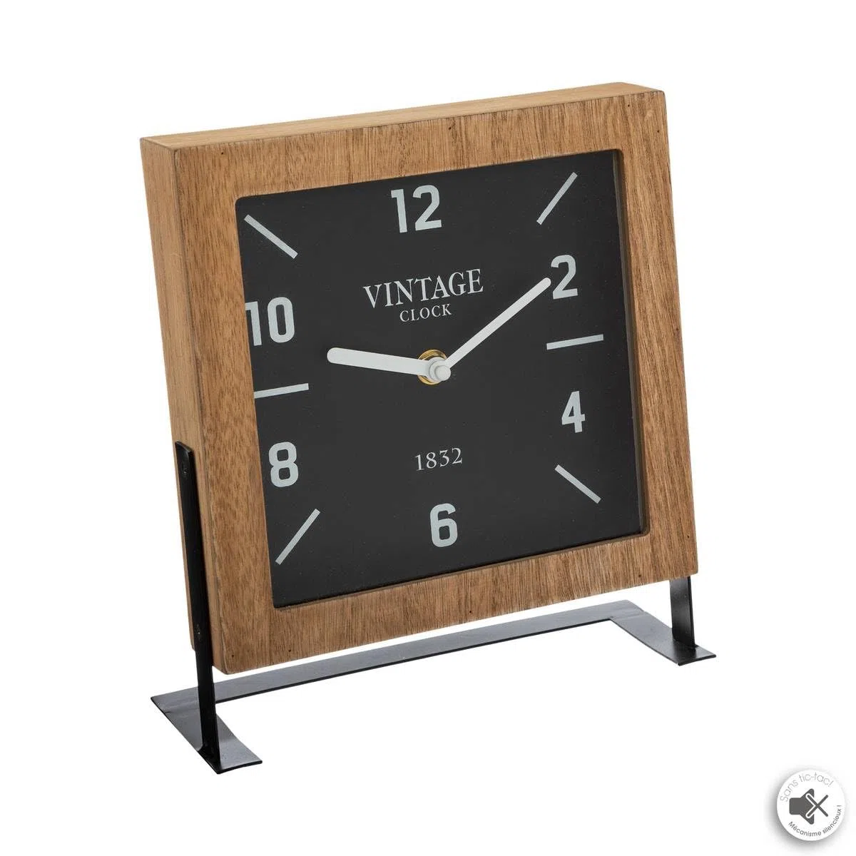 Atmosphera - Reloj de Mesa - Metal - A. 23 cm
