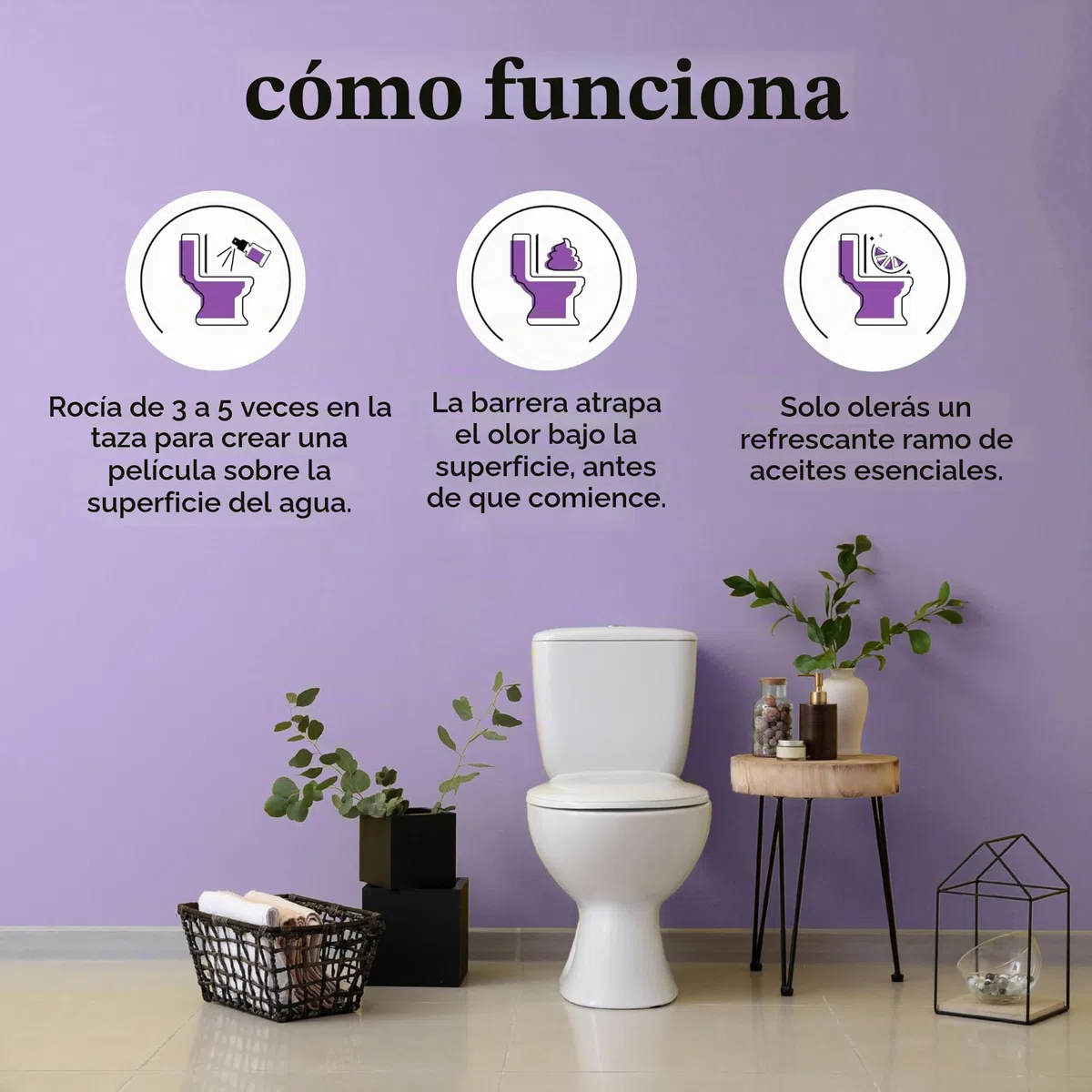 Poo-Pourri Der"before-you-go" - Perfume Para Inodoro | El Único Spray Para Inodoro 100% Natural De Aceites Esenciales | Lavanda Vainilla, 59 ml
