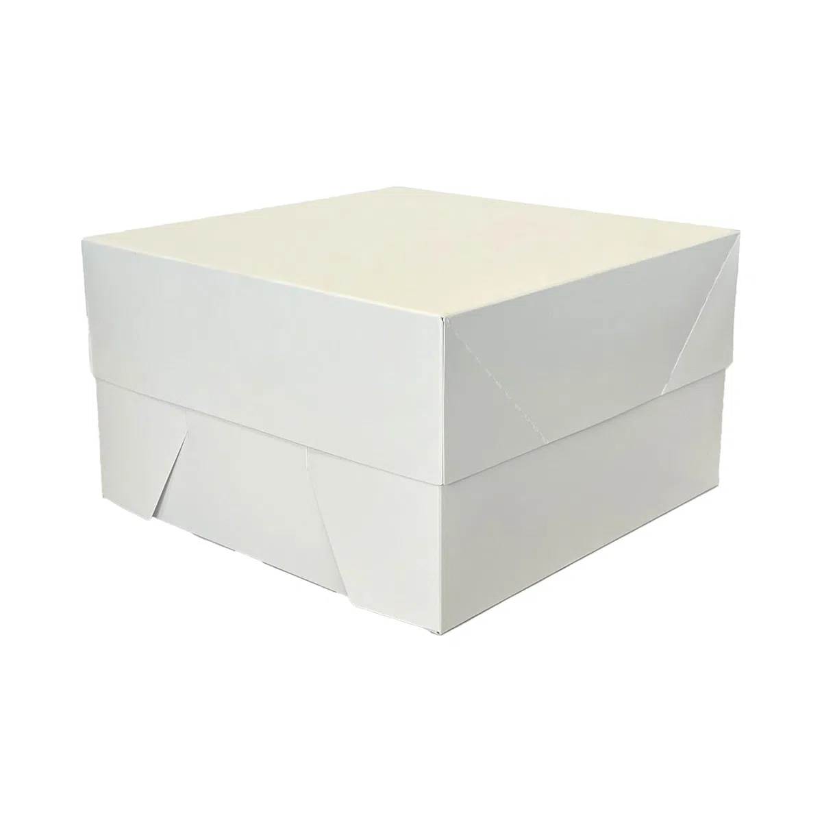 3 cajas para tartas con 3 tablas cuadradas a juego, dorado y plateado, cartón blanco con base para tartas, recipientes desechables, 25 x 25 x 15 cm