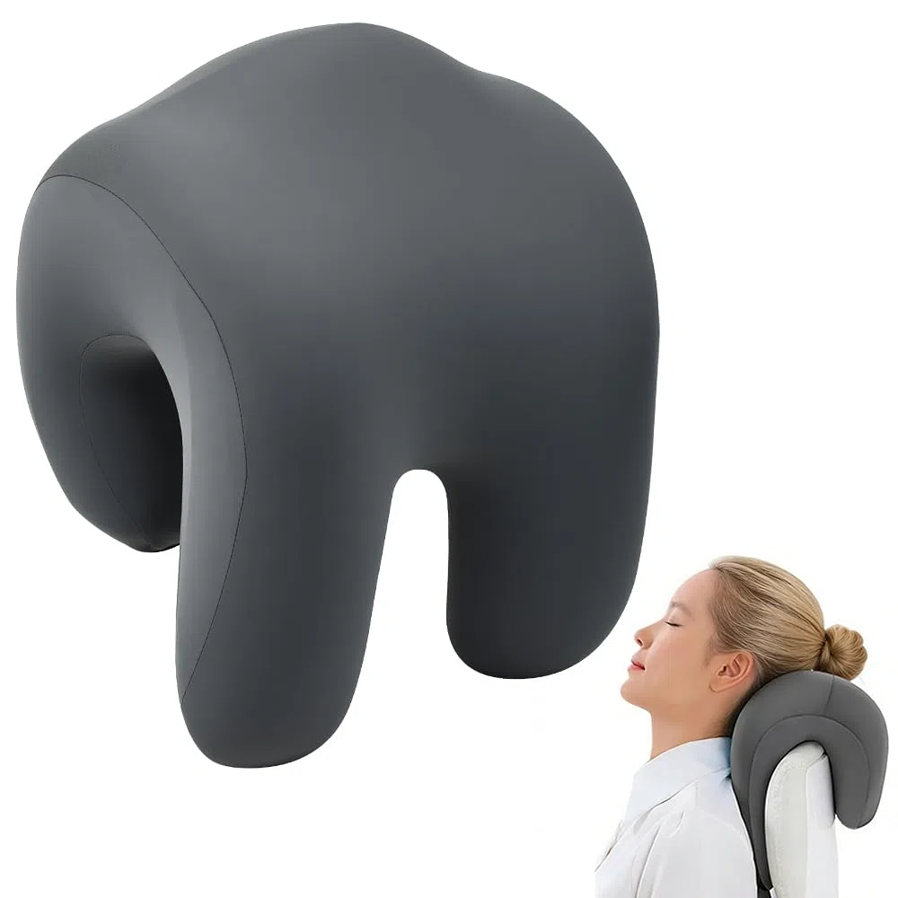 Reposacabezas Silla Oficina, Almohada Cervical con Memoria, Cojín Reposacabezas Ergonómico, Almohada Cervicales y Cuello Silla Oficina Escuela, Reposacabeza para Adultos y Estudiantes