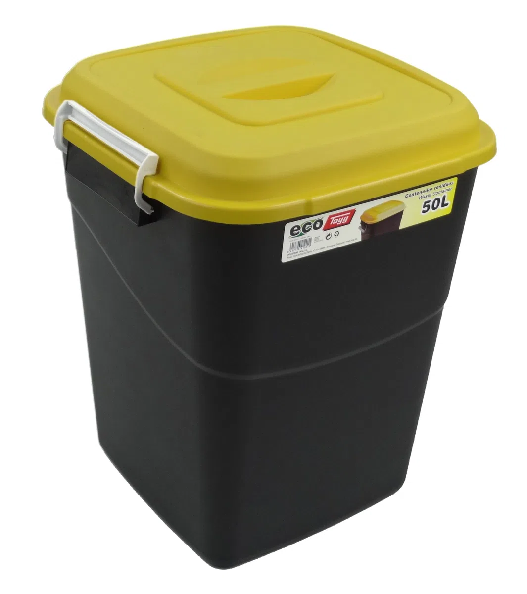 Tayg - Contenedor de residuos Eco Tayg 50 l. AM, amarillo