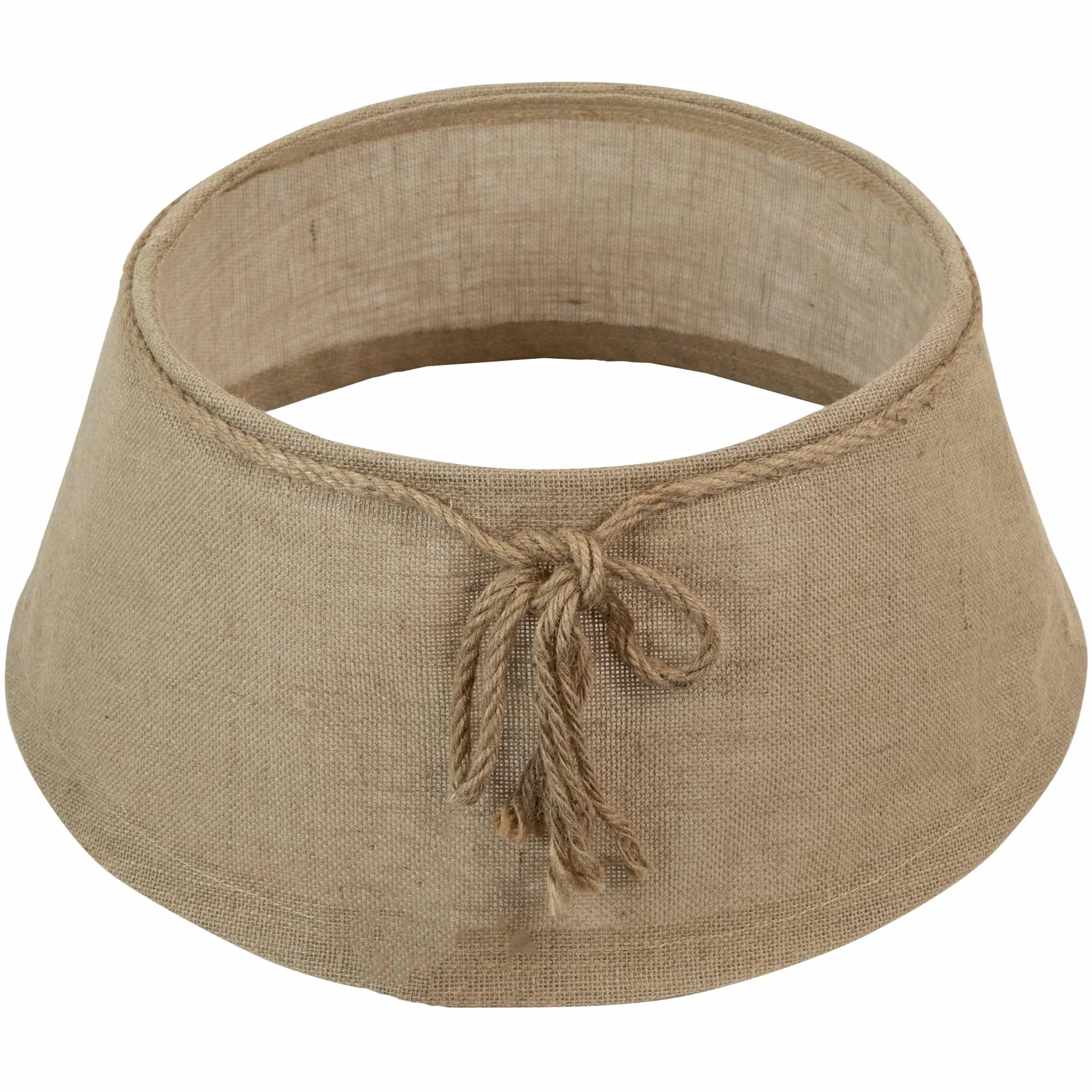 COIL Falda para árbol de Navidad, ovalada, rectangular, diámetro a partir de 56 cm (beige, diámetro 56)
