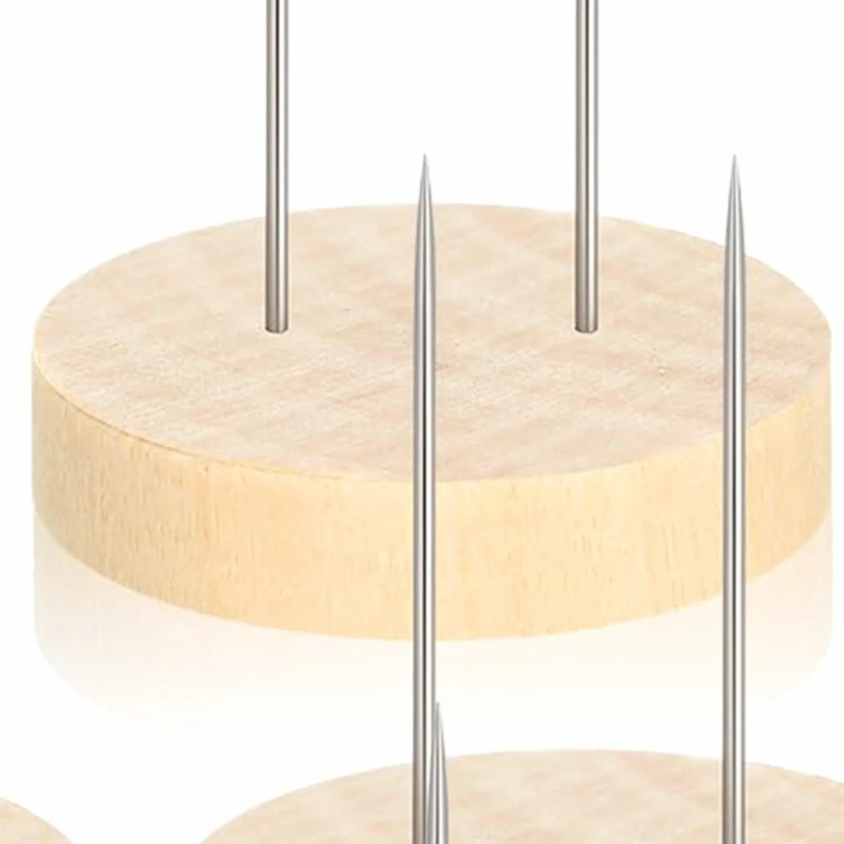 36 Piezas de Soporte para Muñecas de Ganchillo, Soporte para Muñecas, Base de Madera para Muñecos de Fieltro, Soporte para Figuras de Acción
