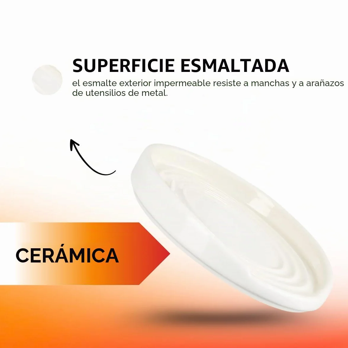 Le Creuset Reposa cucharas oval de cerámica de gres, 15 cm, Meringue, 71507157160099
