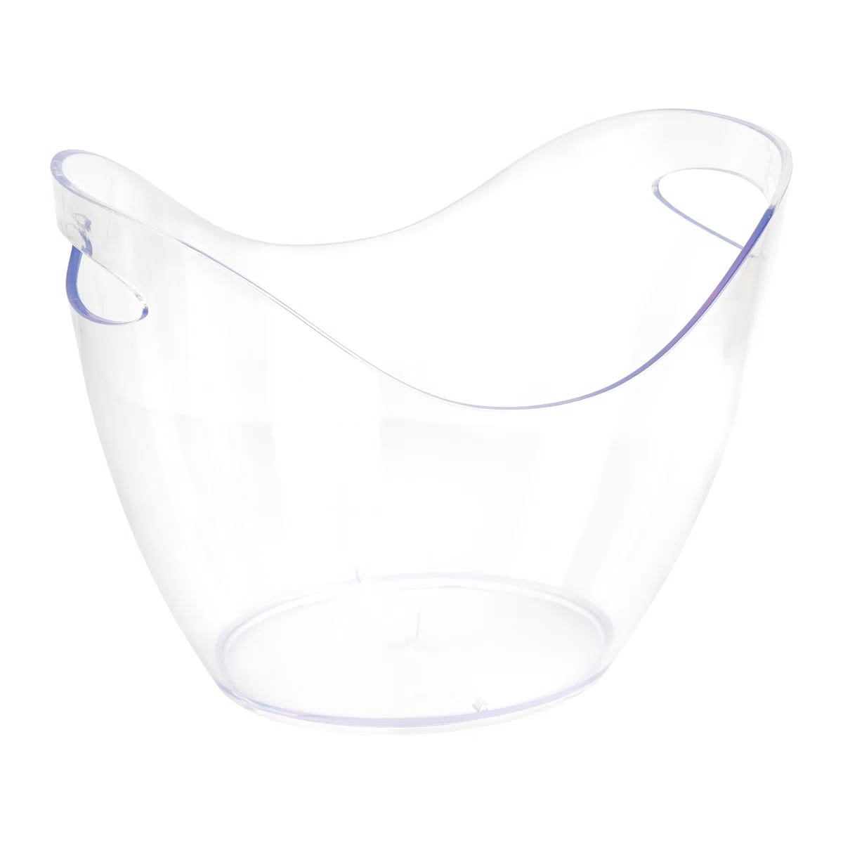 Cofan Cubitera Transparente de 8 litros | Poliestireno Resistente | para Enfriar Bebidas | Ideal para Eventos, el hogar y hostelería