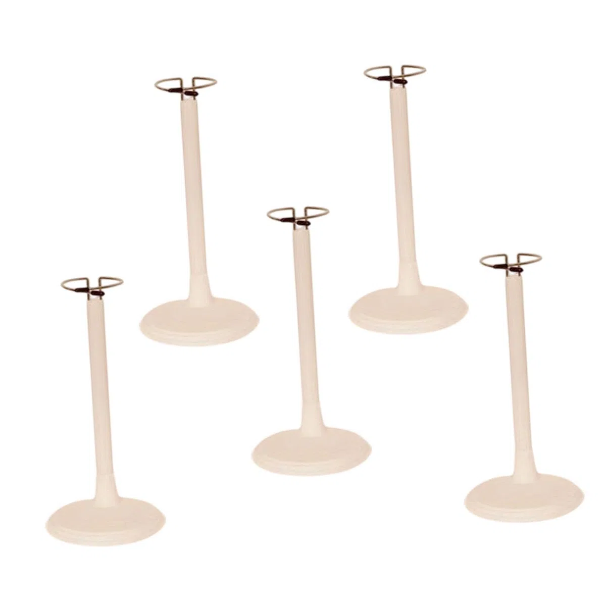 Amagogo 5X Soporte para muñecas, Soporte para muñecas de Juguete, Soporte para exhibición de Figuras portátil Ajustable, 20 a 28cm para 35cm