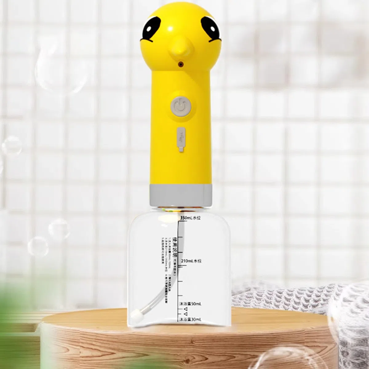 Máquina Eléctrica de Espuma para Limpieza de Perros, Botella Mezcladora De Productos Para Limpieza De Mascotas, Aparato Eléctrico De Espuma Para Ducha De Gatos Y Cachorros En Bañera Ducha Lavabo