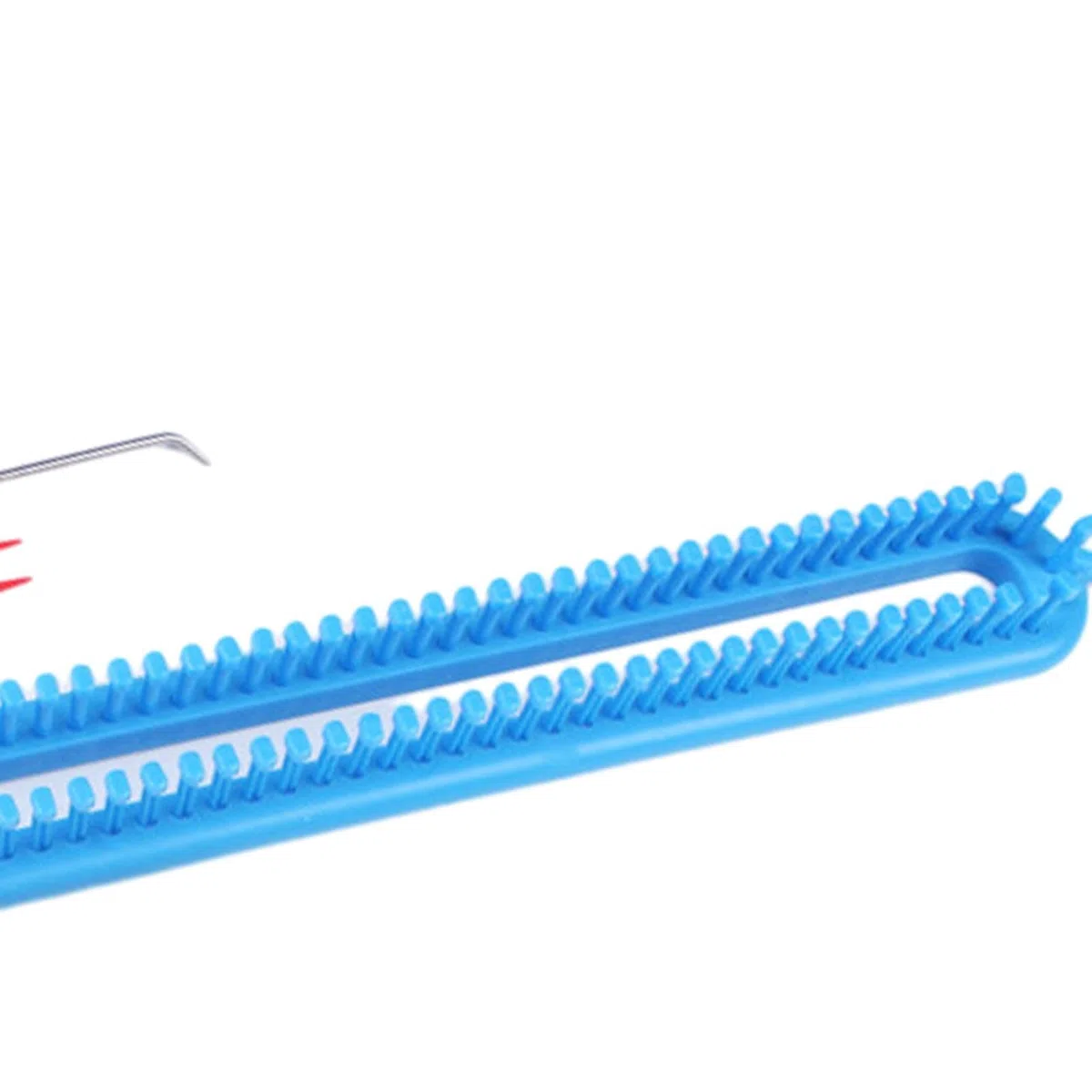 Colcolo Telar de Bufandas, Telar Rectangular, Duradero, artesanía de Bricolaje, Ganchillo, Bufanda Hecha a Mano, Dispositivo de Tejer para suéter, Bufanda, 58CM