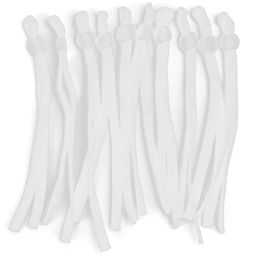 200 Bandas Elásticas Con Hebilla Ajustable, Cordón Elástico, Cordón Para La Oreja, Cierres, Clips, Cuerda Para Costura Artesanal, Máscaras Hechas A Mano(#4)