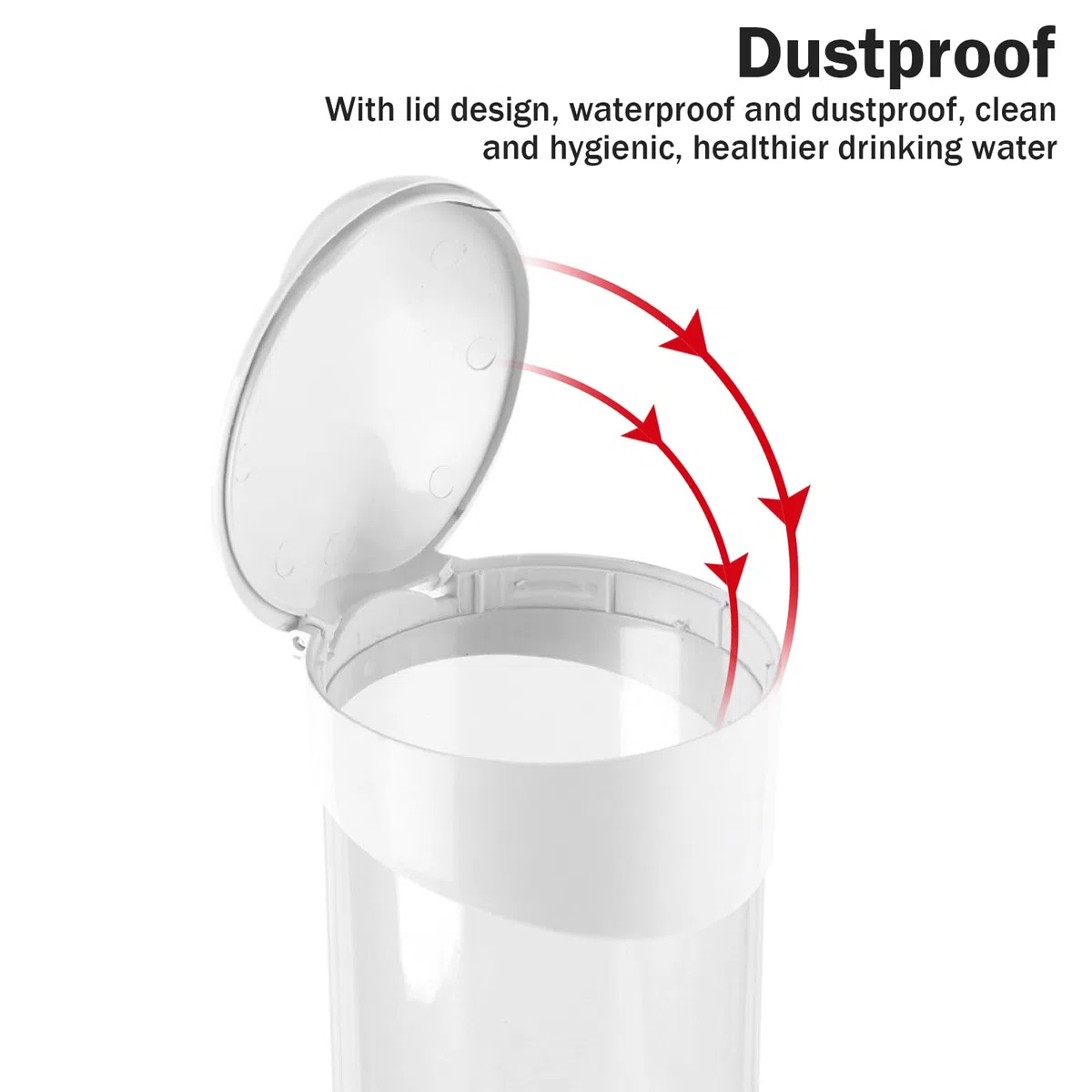 Dispensador de Taza de Papel, portavasos de plástico montado en la Pared Dispensador de Vasos de baño o Vasos de Papel Dispensador de Vasos de Hospital para Oficina en el hogar Montaje en Pared