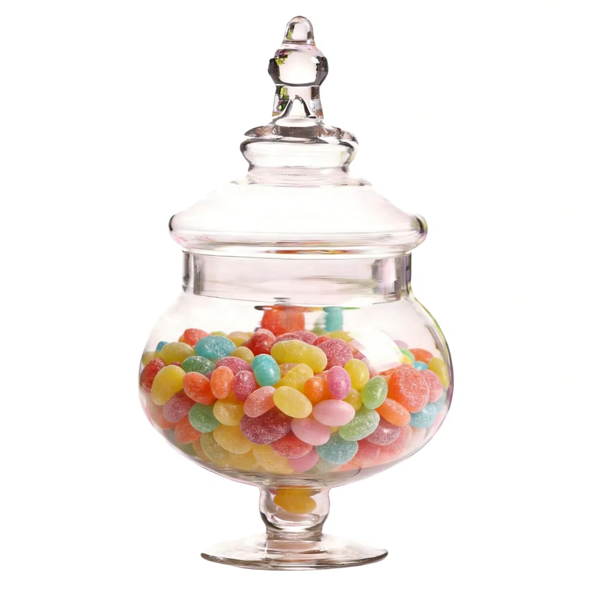 Bote de Cristal para Caramelos, Tarro De Dulces, Recipiente de Cristal con Tapa, Recipiente de Conservación de Alimentos Reutilizable para Galletas, Dulces, Gelatinas, Chocolate, Malvaviscos