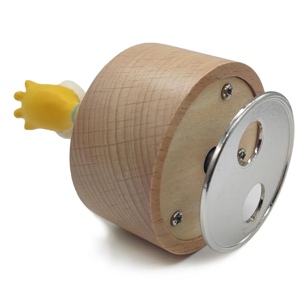 Mini Caja de música giratoria de Madera con Bonito Adorno de Jirafa (You Are my Sunshine.)