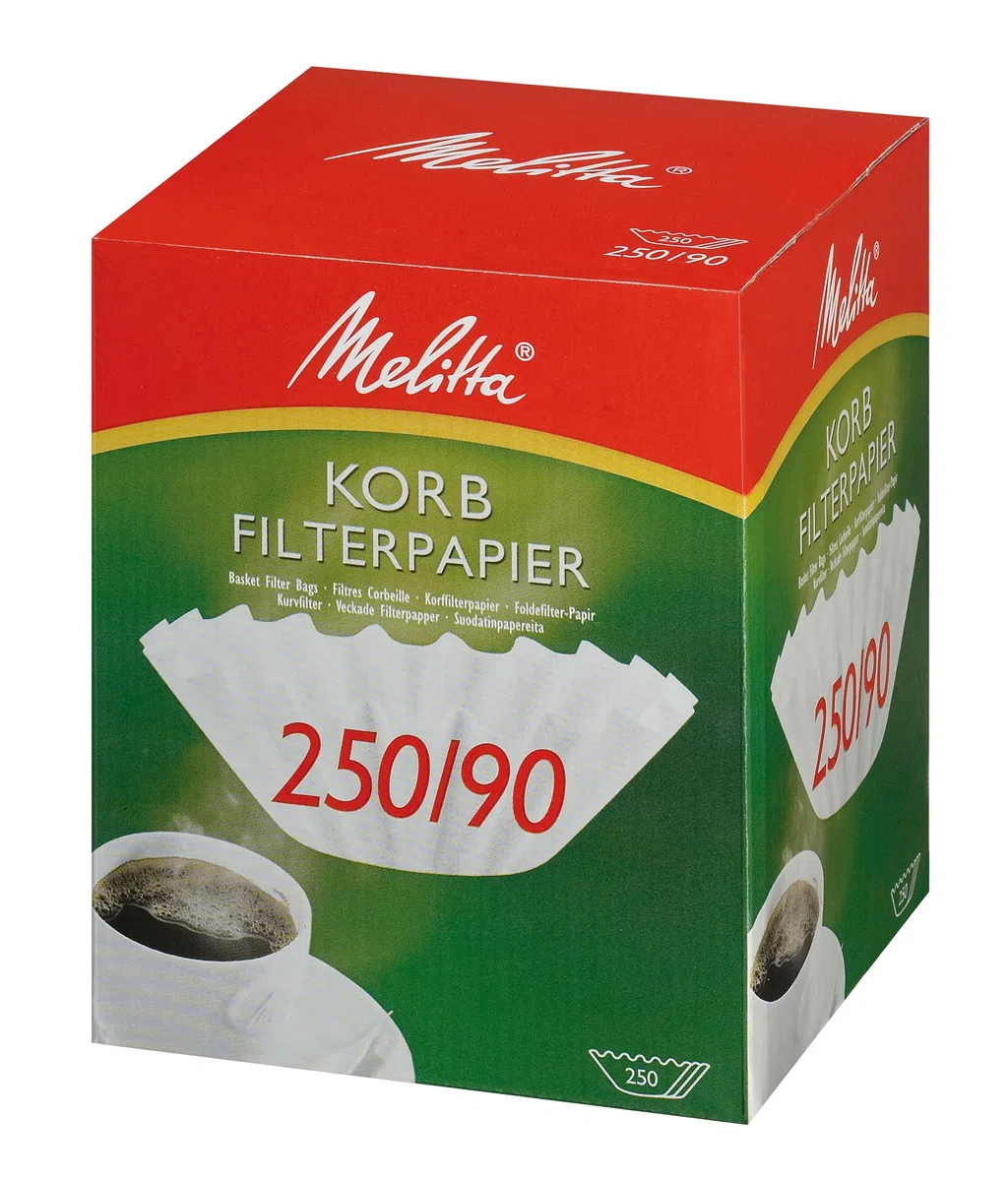 Melitta cesta filtra 90 250 piezas