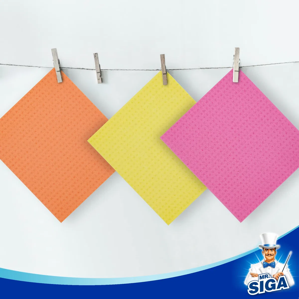 MR.SIGA Paño Esponja para Cocina, paños de Cocina absorbentes, paño de Limpieza paños de Cocina Reutilizables, 10 Piezas