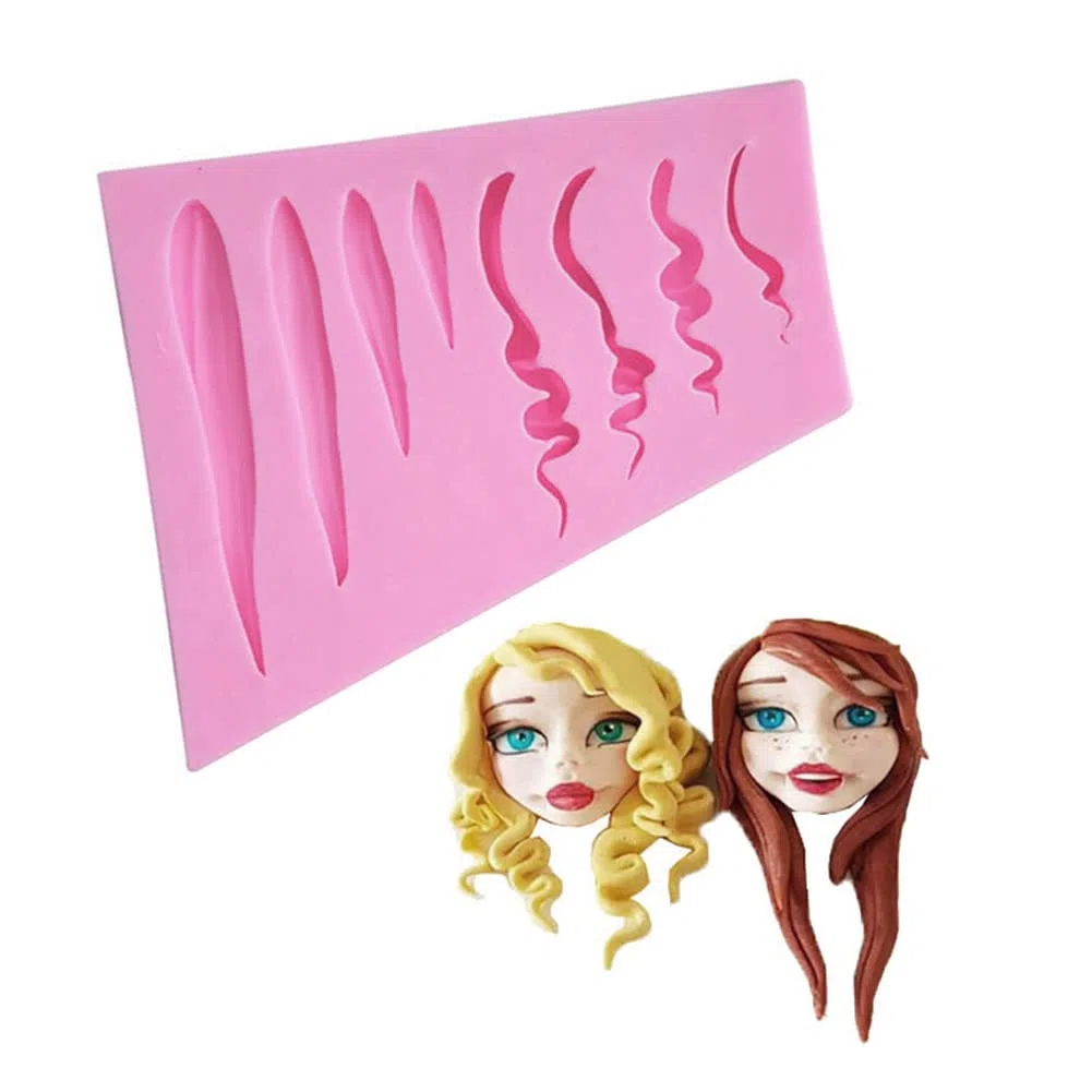 Molde de silicona 3D para cuerpo, pierna, brazo, cara, cabeza, muñecas modelo, fondant, manualidades, arcilla, reain, suministros de decoración de pasteles, herramienta para hornear (5 piezas)