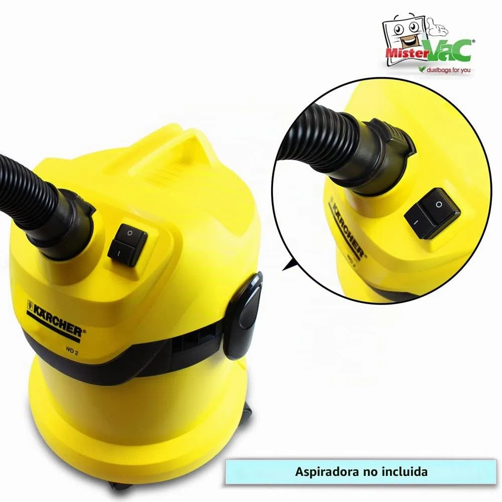MisterVac Manguera compatible con Kärcher WD2,WD 2 Mehrzwecksauger