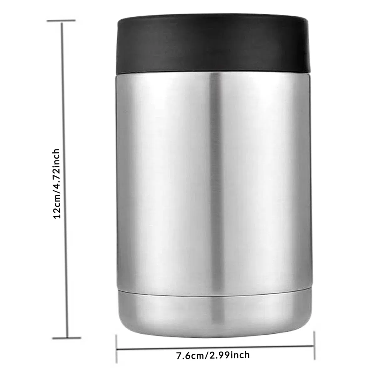 Puede enfriar, 12 oz de doble pared de acero inoxidable de acero inoxidable de enfriamiento, cerveza portátil, lata de cerveza, lata de aislamiento para refresco, jugo