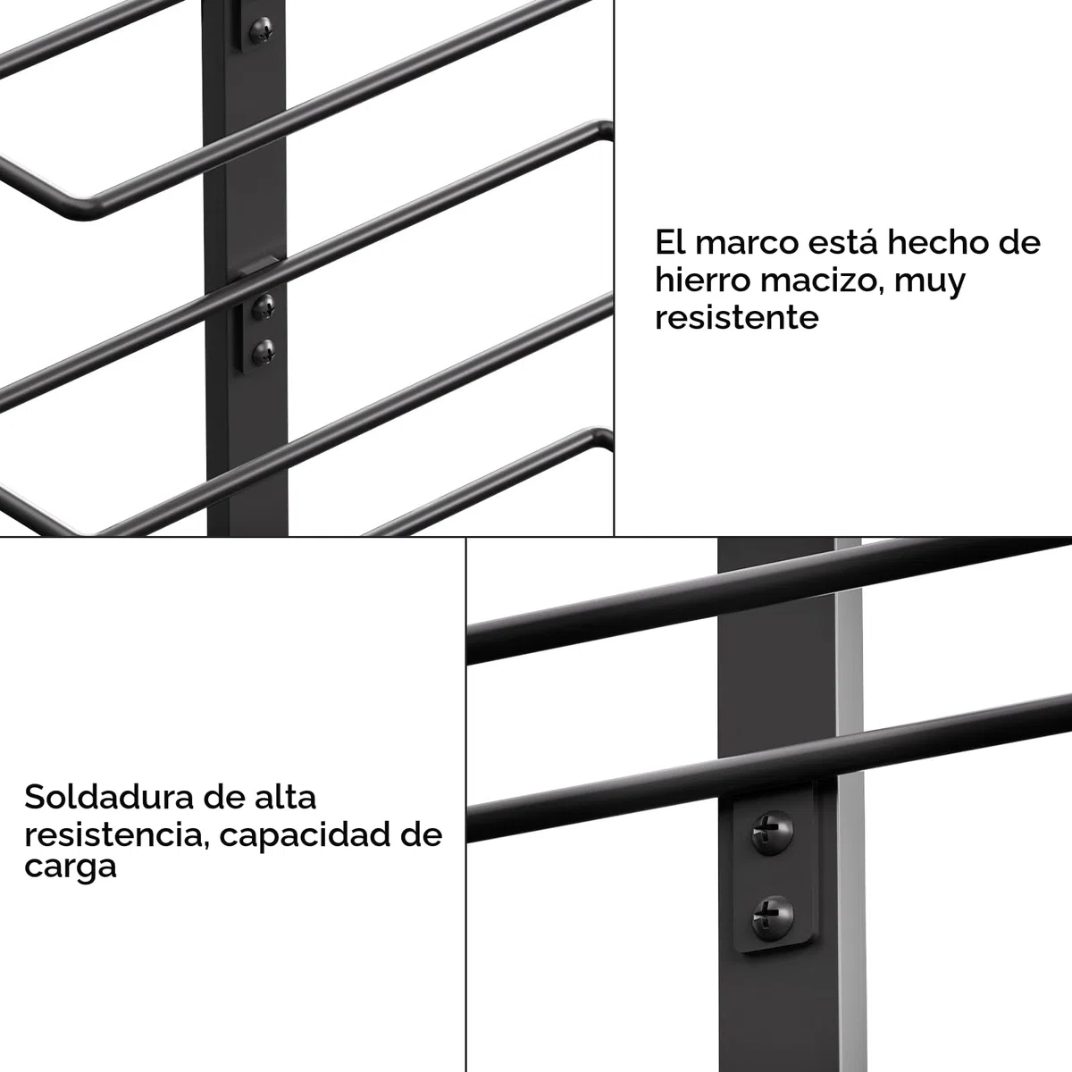 Estante para vino de pared para 18 botellas - Estante para vino de pared de metal para botellas de vino, licor y champán, soporte de exhibición de almacenamiento de vino resistente para bar en casa