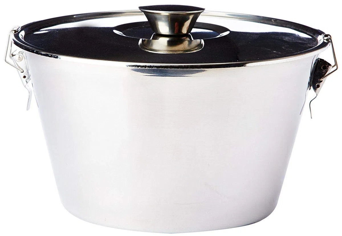 IBILI 651620 Flanero con Tapa y Cierre INOX 20 CMs