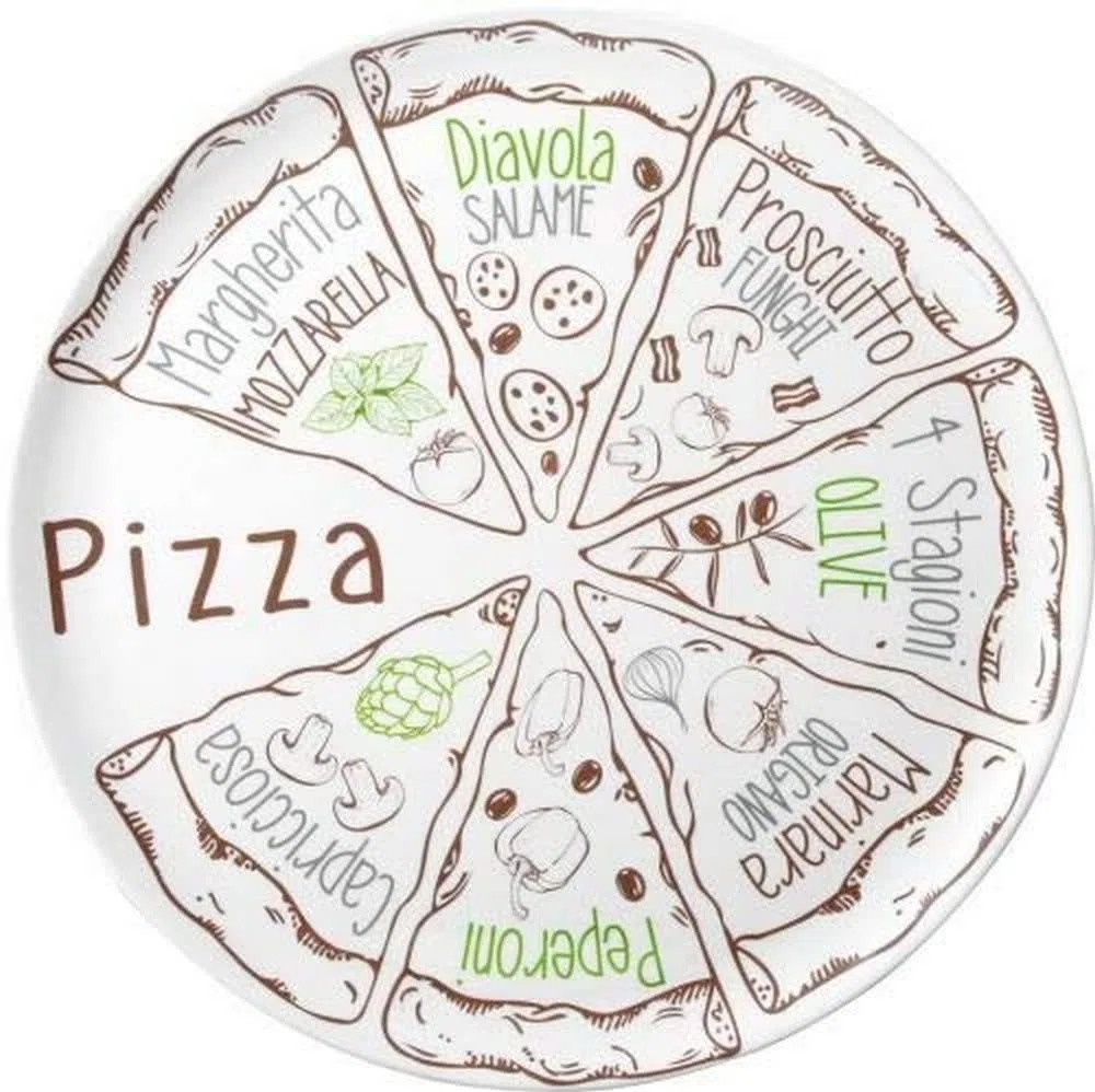 BRUNNER Plato para pizza.
