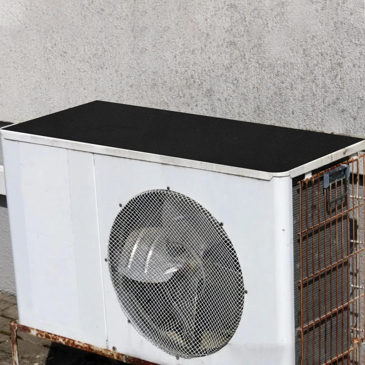 Tofficu Cojín Insonorizante de Poliuretano para Aire Acondicionado Exterior Reducción de Ruido por Lluvia, Compatible Universalmente para Unidades de Ventana en Fiesta Verano