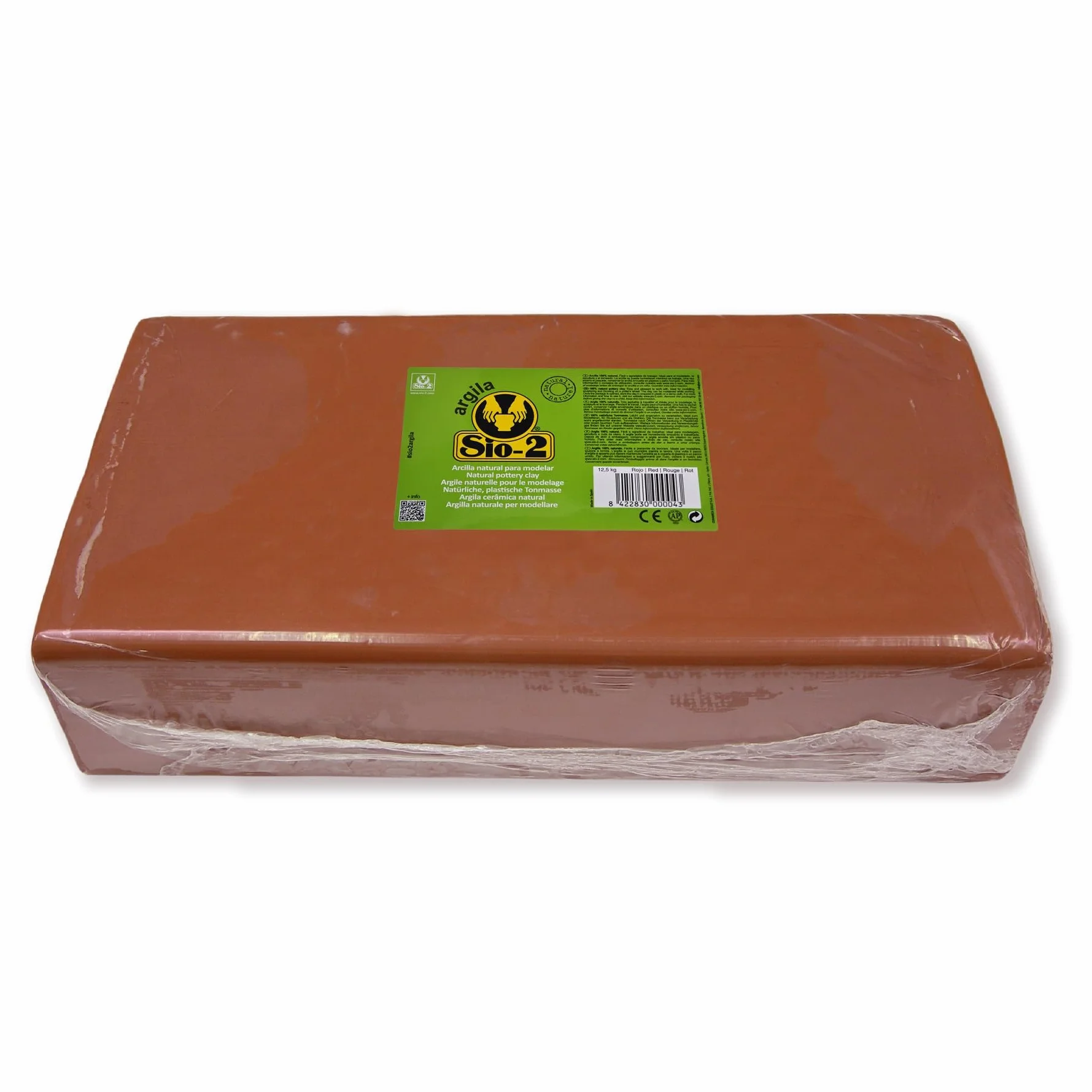 Sio-2 Arcilla Roja Para Modelar 12,5kg