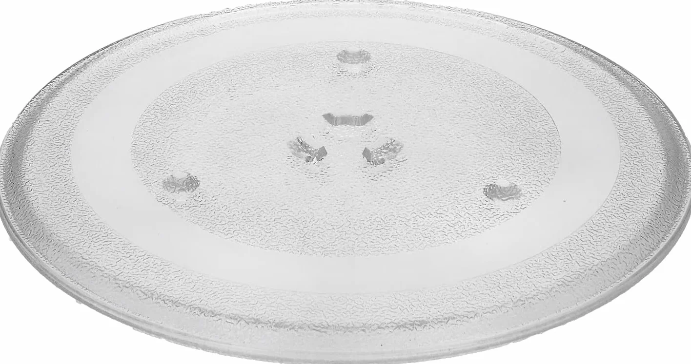 Plato de cristal de 28,8 cm para horno microondas apto para varias marcas y modelos de los más comercializados.