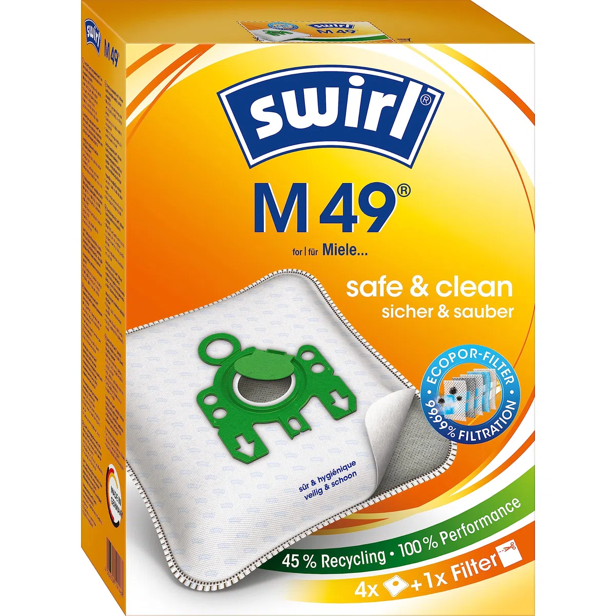 Swirl Y 98 AirSpace - Bolsas para aspiradora