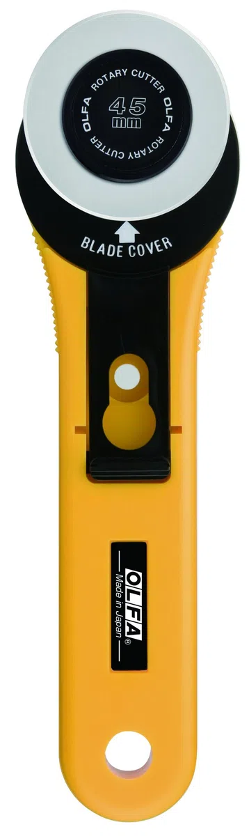 Olfa 9651 RTY-2/G - Cúter rotativo con cuchilla circular de 45 mm