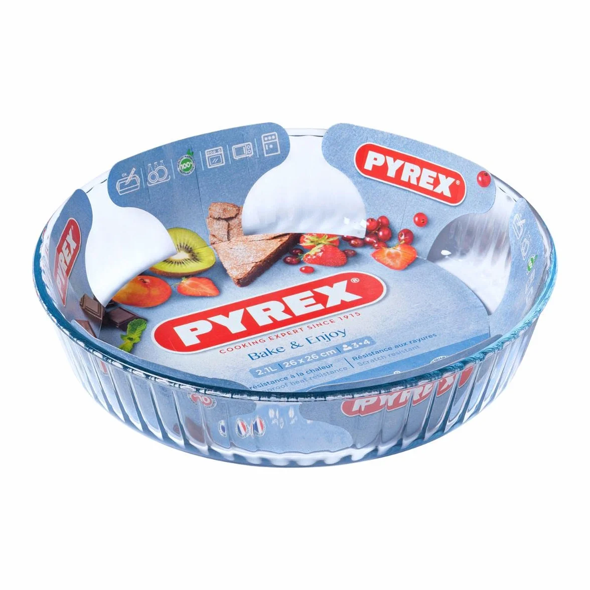 PYREX Classic - Molde Ondulado de 26 cm