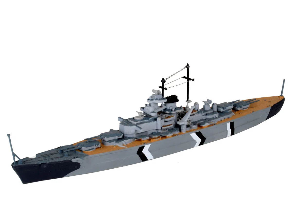 Revell - Maqueta First Diorama Set - Bismarck Battle