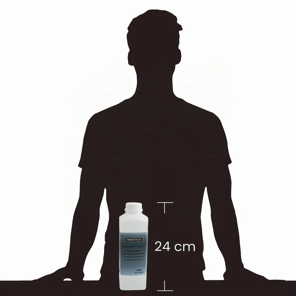 Limpiador de aerógrafos Timbertech 1000ml