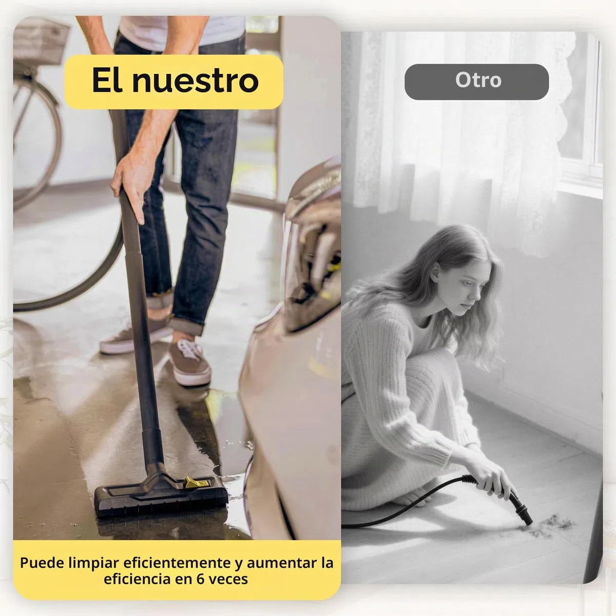 Boquilla de Suelo Para Kärcher WD3, WD4, WD5, WD6,Cepillo Boquilla de Aspiración En Seco, Repuesto Para Aspiradora