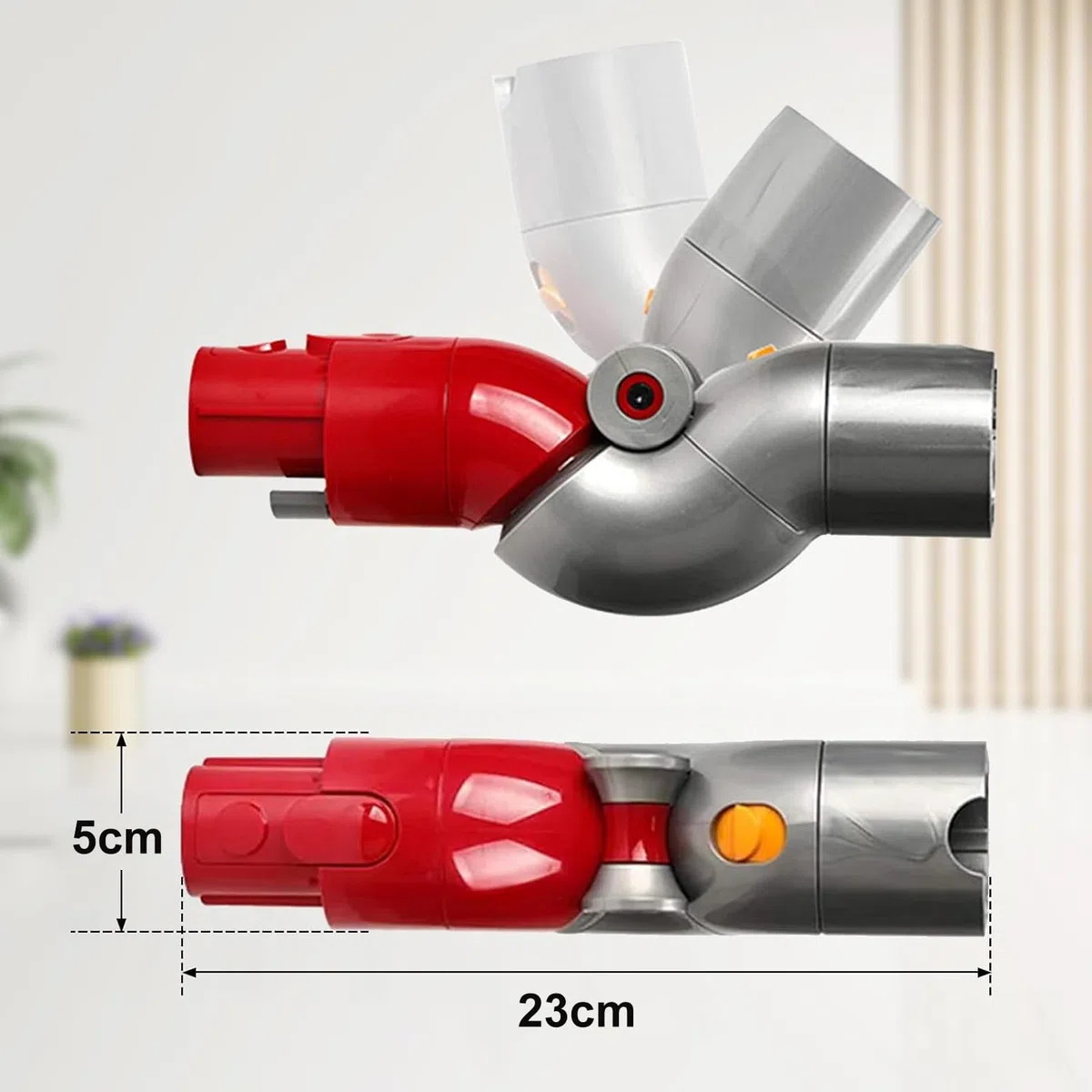 Adaptador para Muebles Bajos de liberación rápida 970790-01 para aspiradora para Dyson V7 V8 V10 V11 V15 Outsize