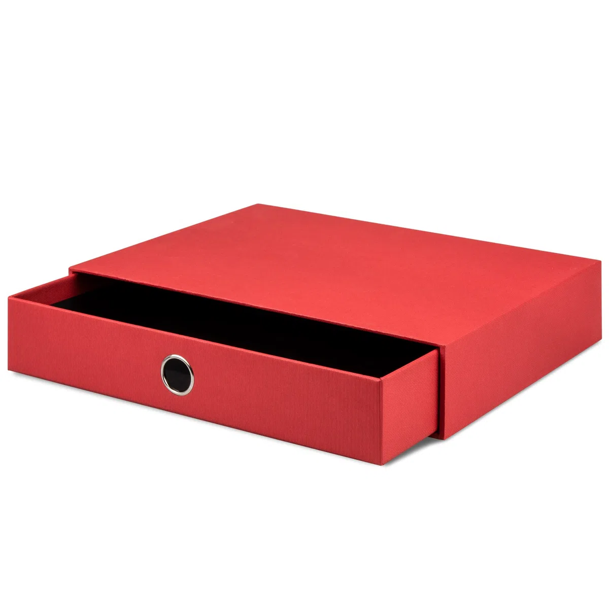 Rössler Soho - Caja de almacenaje, A4, color rojo