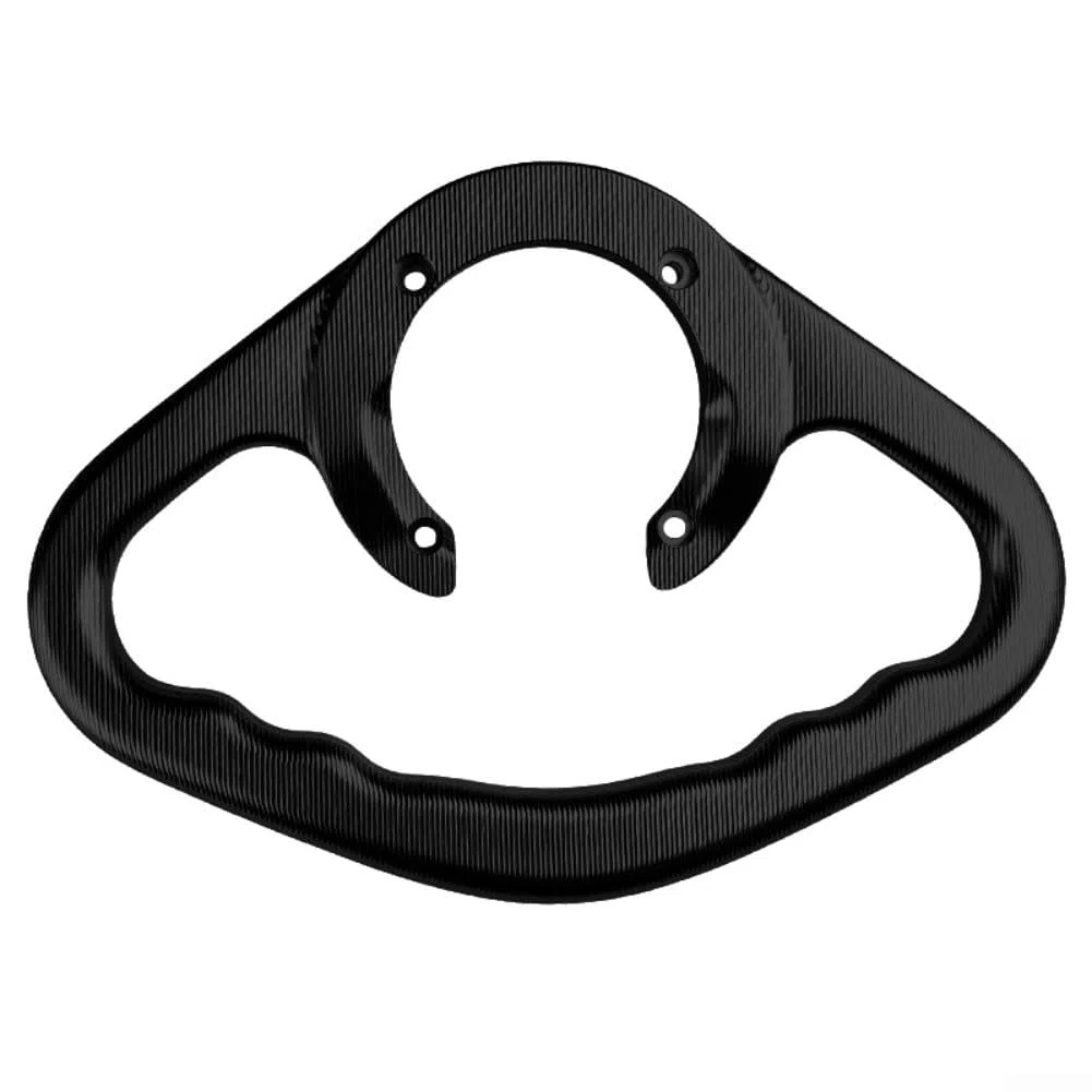 Mango de Manillar de Tanque de Combustible para Motocicleta Honda CBR Series RC51 VTR 1000 CNC, aleación de Aluminio, Accesorio Estable para Montar al Pasajero (Negro)