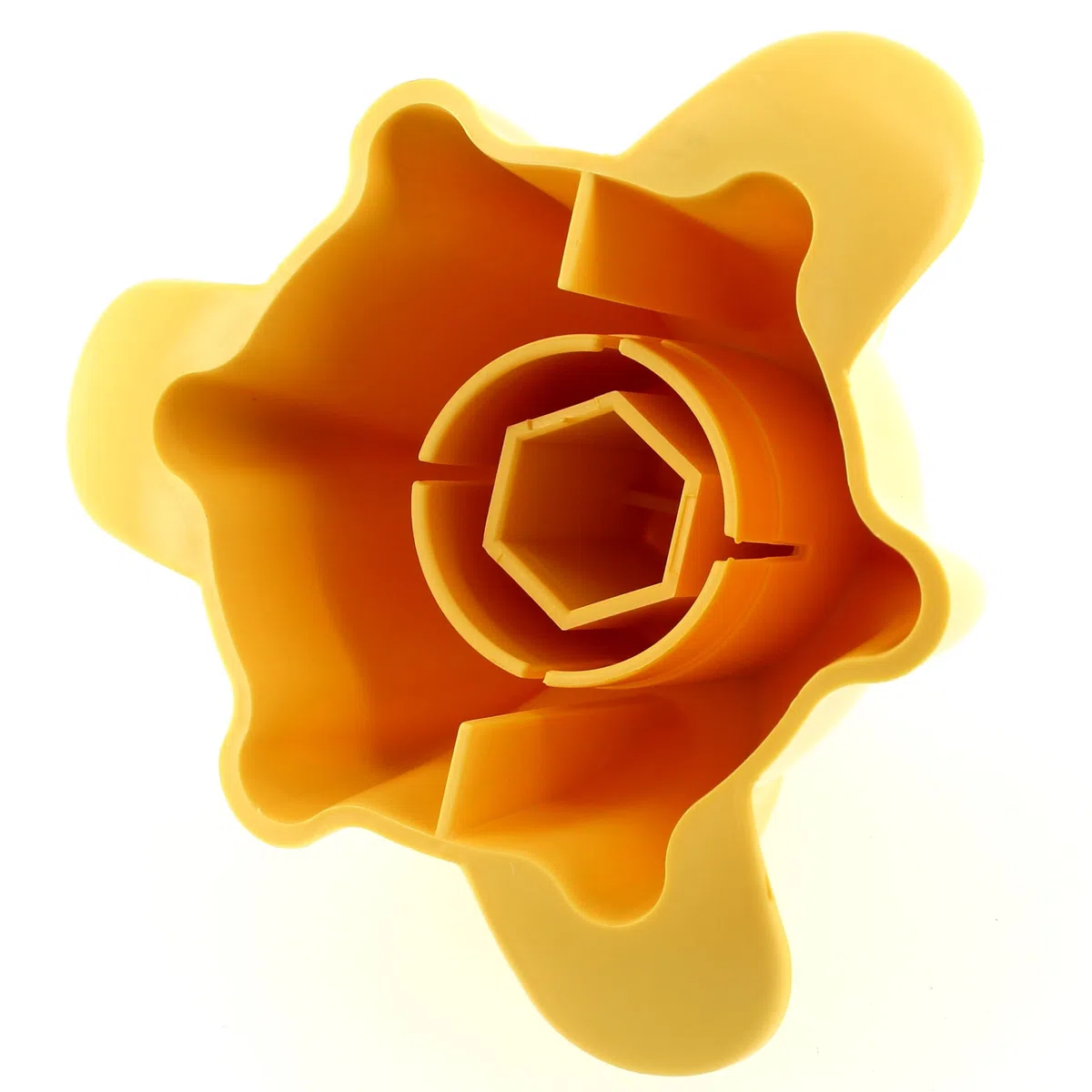 Cono exprimidor amarillo para exprimidor de cítricos