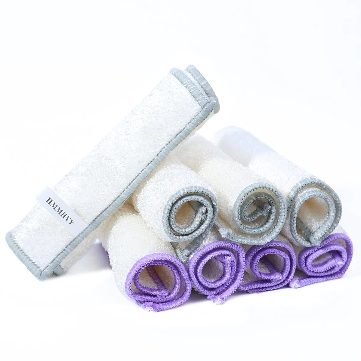 Juego de 8 paños de bambú absorbentes, paños de bambú para limpieza, reutilizables, 18 x 23 cm, para cocina, baño, vidrio y hogar