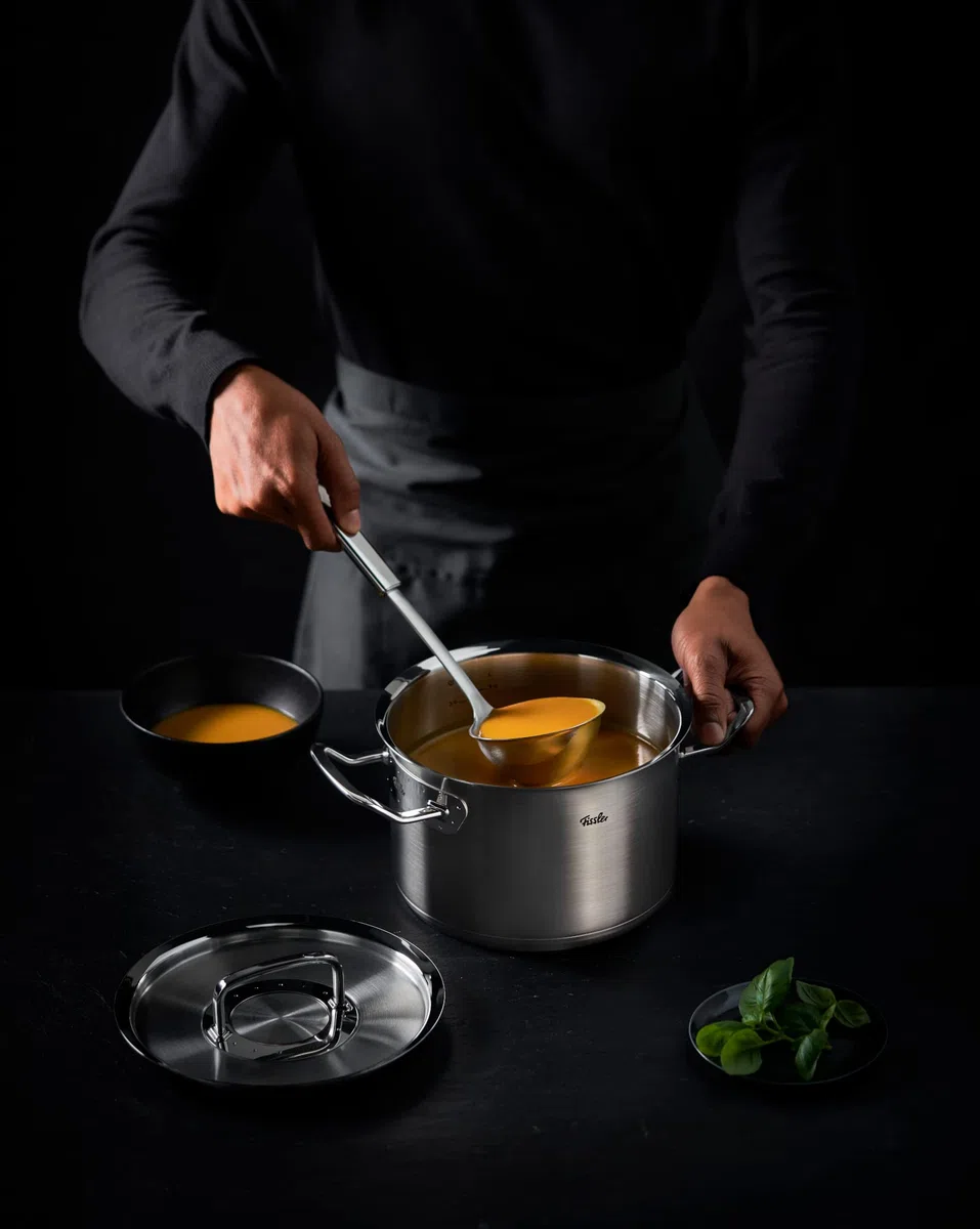 Fissler Original Professional Collection - Cuchara de arroz de acero inoxidable para servir y servir